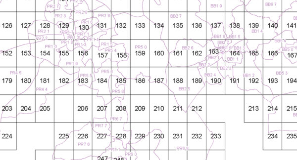 A4 Postcode Digital Street Atlas | Business Map Centre